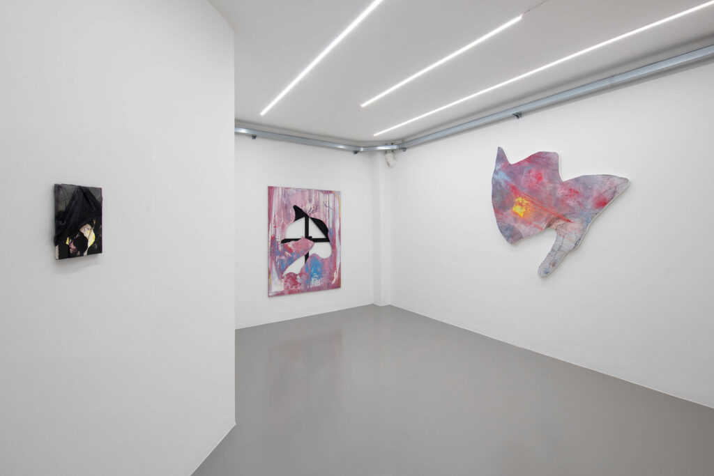 Opera dell'artista Lara Ilaira Braconi Muta nel vento - i sogni non hanno titolo fotografia di Antonio Maniscalco Art Studio Finestreria Gallery. solo-exhibition-plural-exhibition tutte le mostre che abbiamo organizzato fino ad oggi con gli artisti selezionati Lara Braconi Pittura astratta: mostra personale "Muta nel vento" nella galleria Art Studio Finestreria a Milano